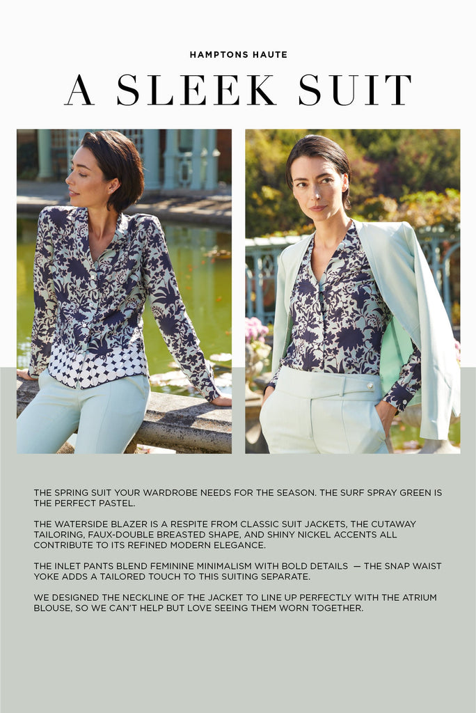 Hamptons Haute The Spring Suit Your Wardrobe Needs Carlisle Collection