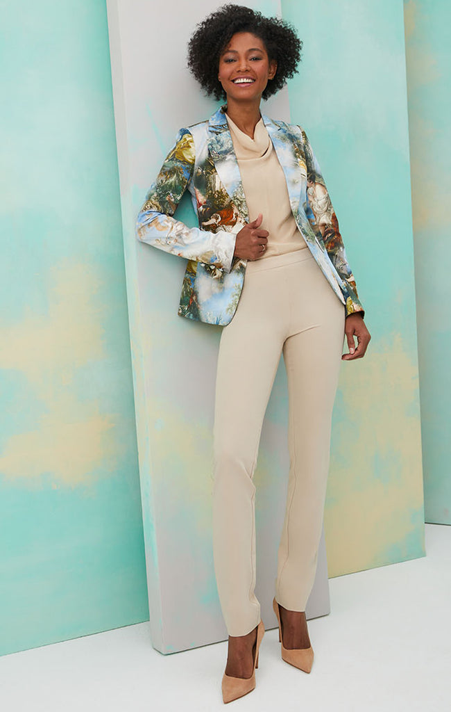 Shop Carlisle Collection Right Bank Stretch DoubleWeave Pants