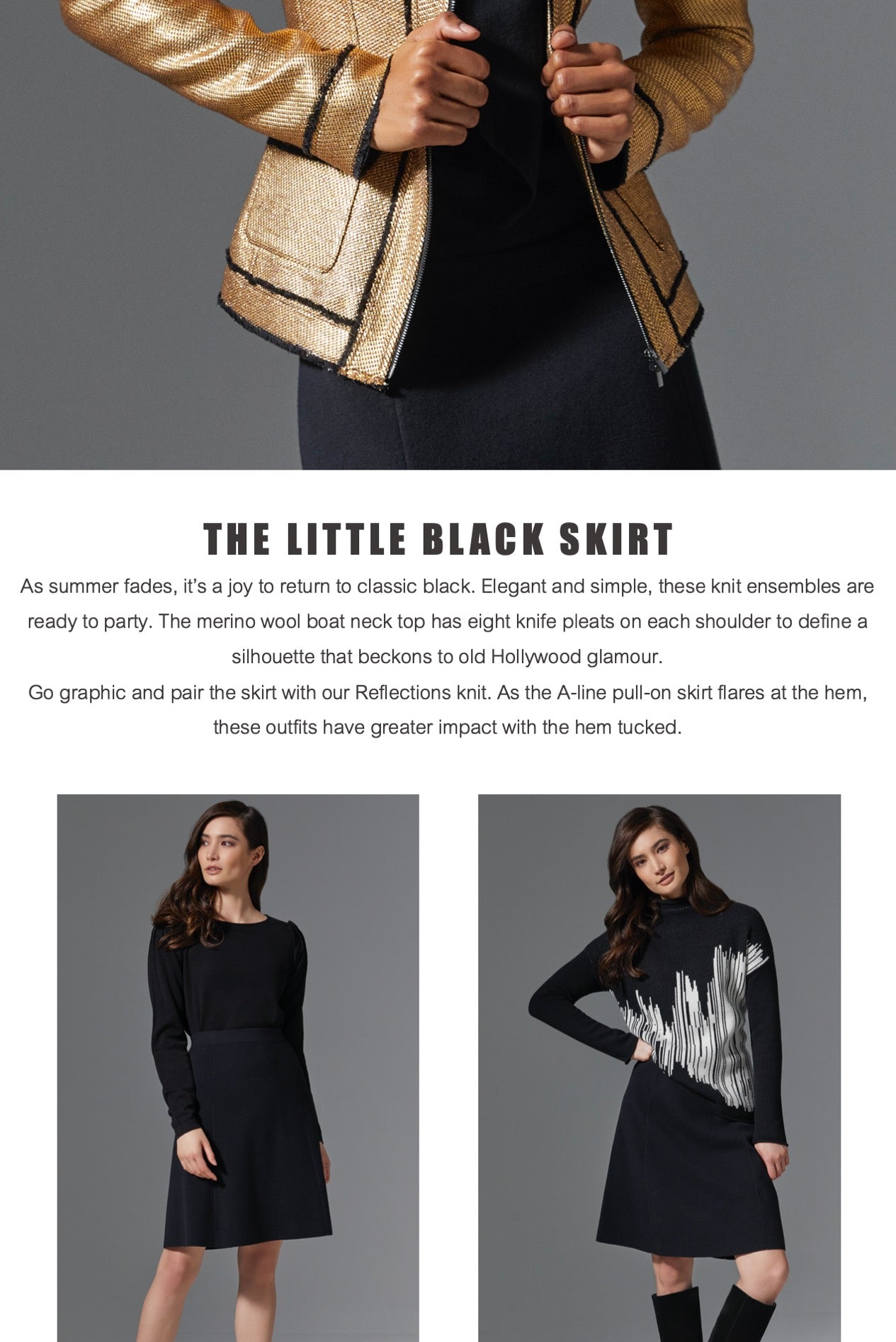 The Little Black Skirt