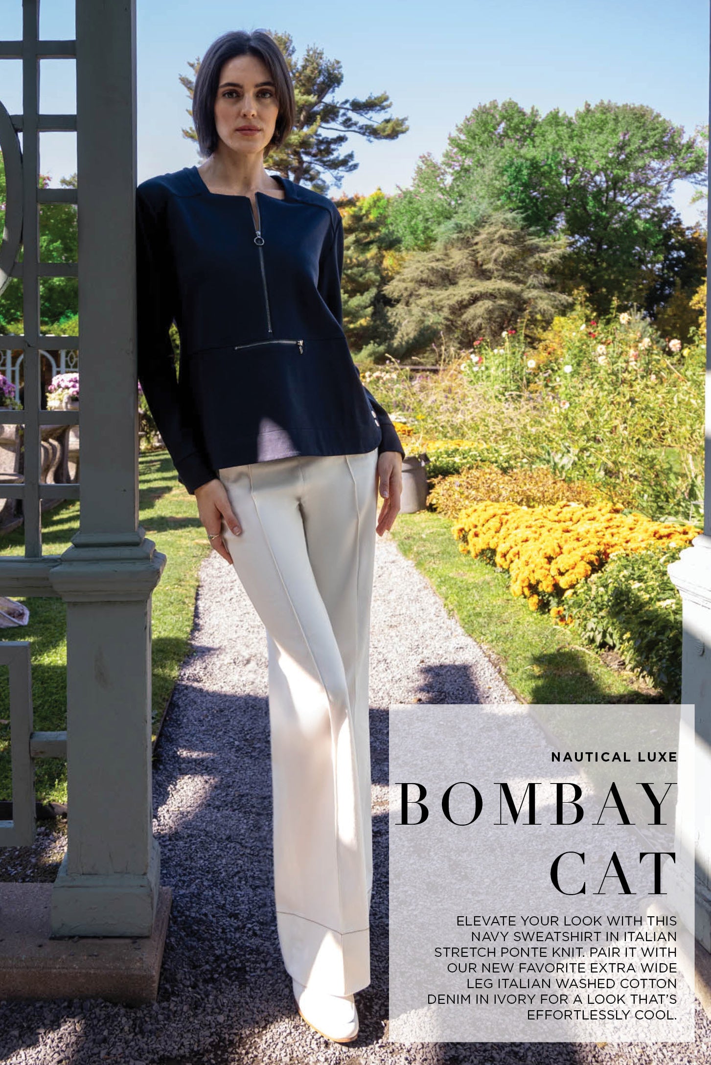 Nautical Luxe - Our New Favorite Sweatshirt