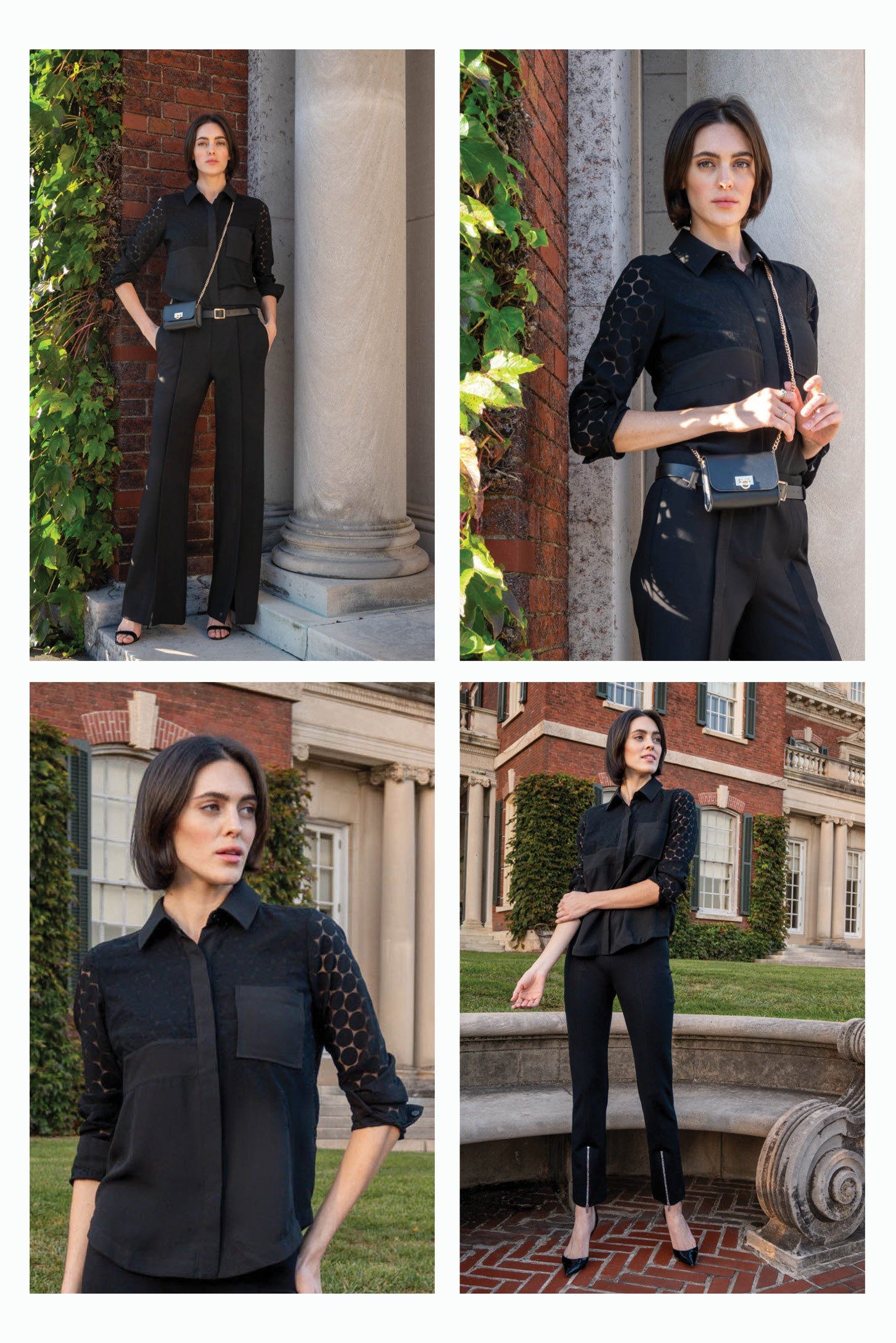 Art Auction - An Enigmatic Burnout Blouse