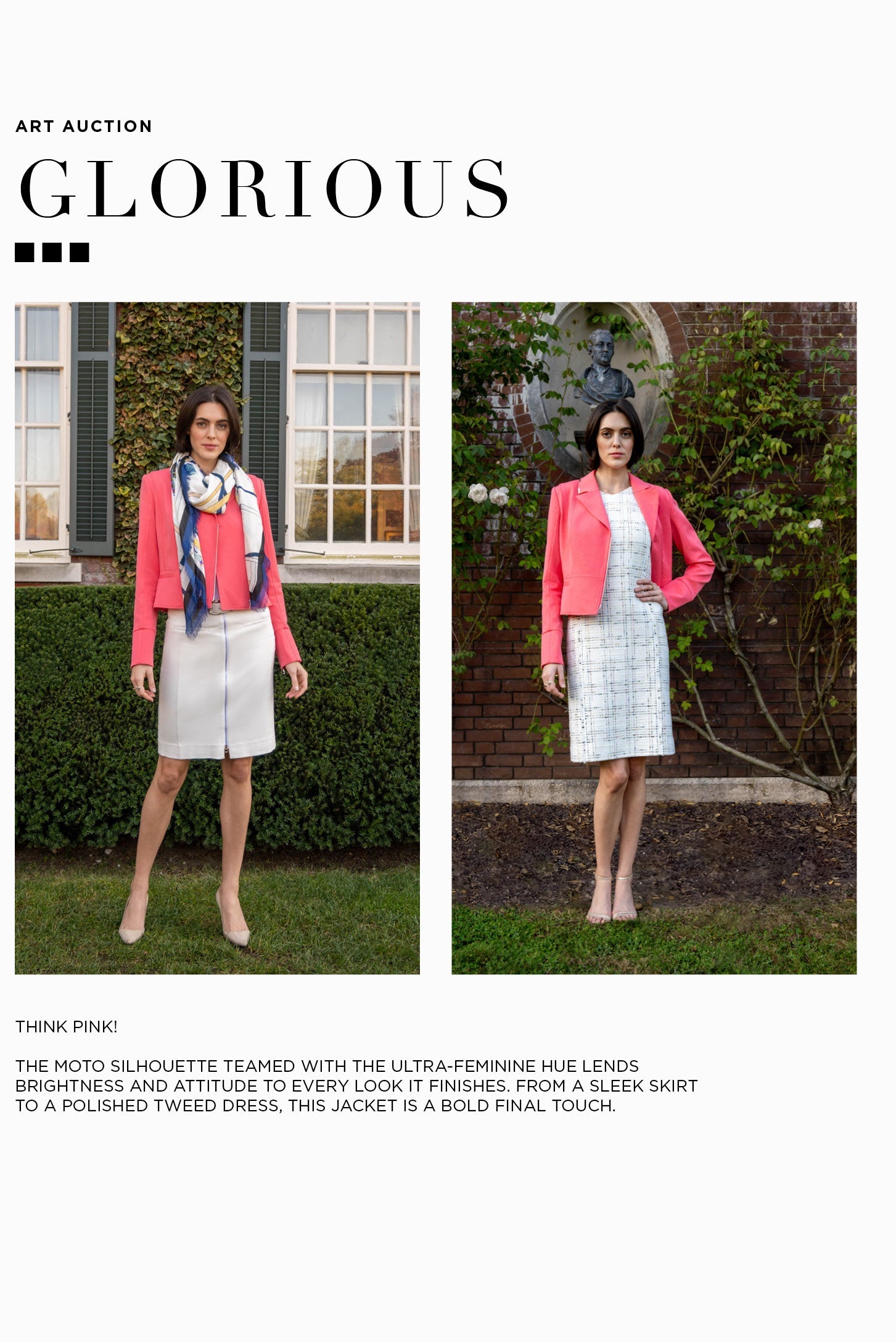 Art Auction - Glorious - A Pop of Pink