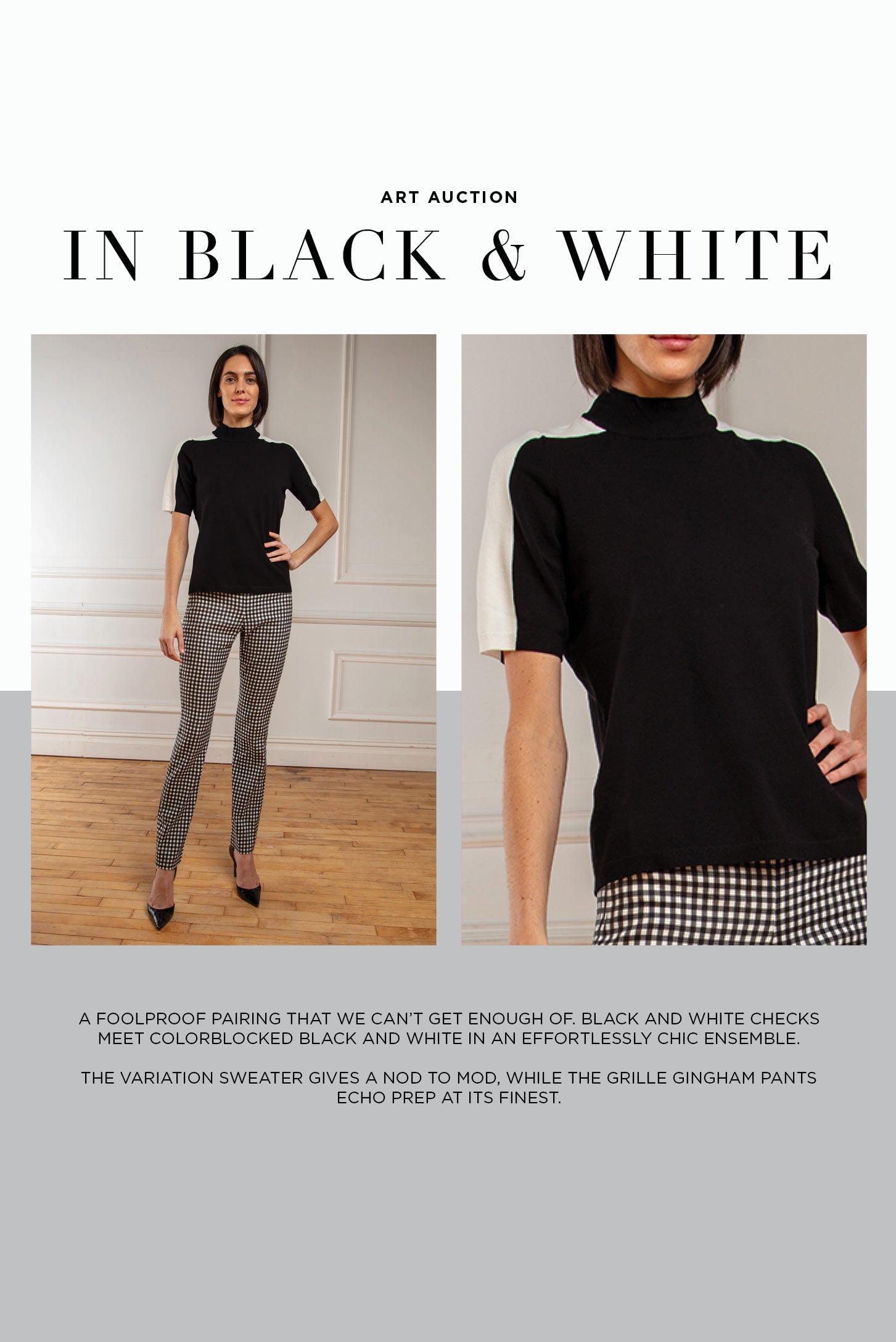 Art Auction - In Black & White