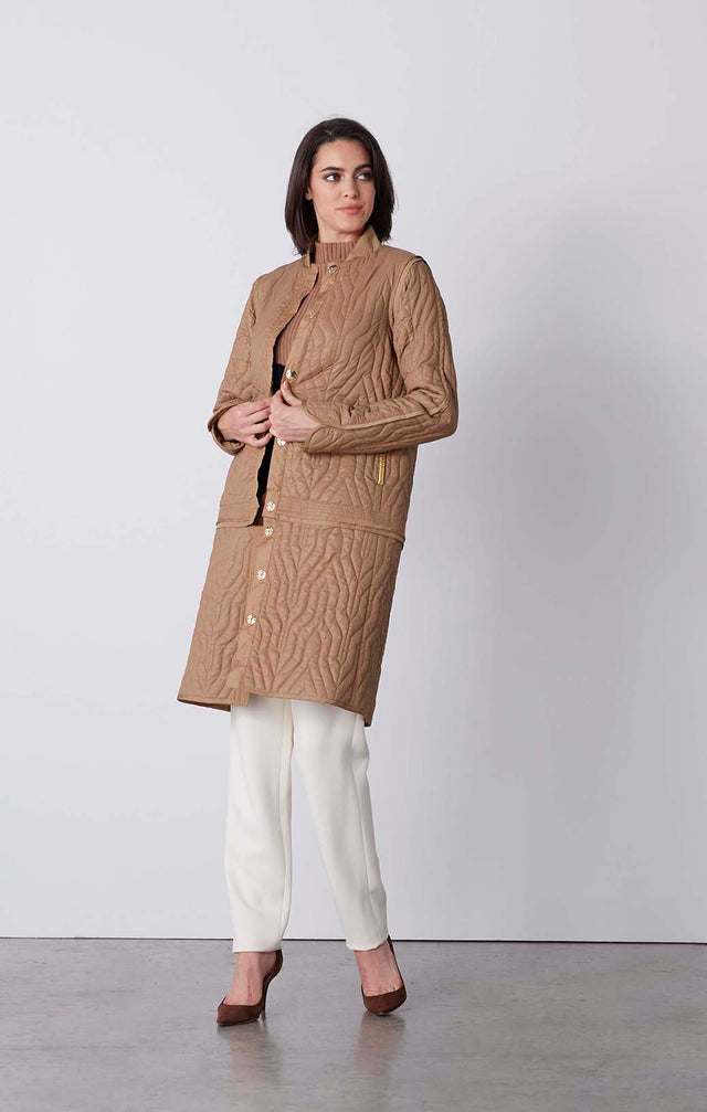 Simultaneous - One Quilted Jacket, Four Looks - On Model
