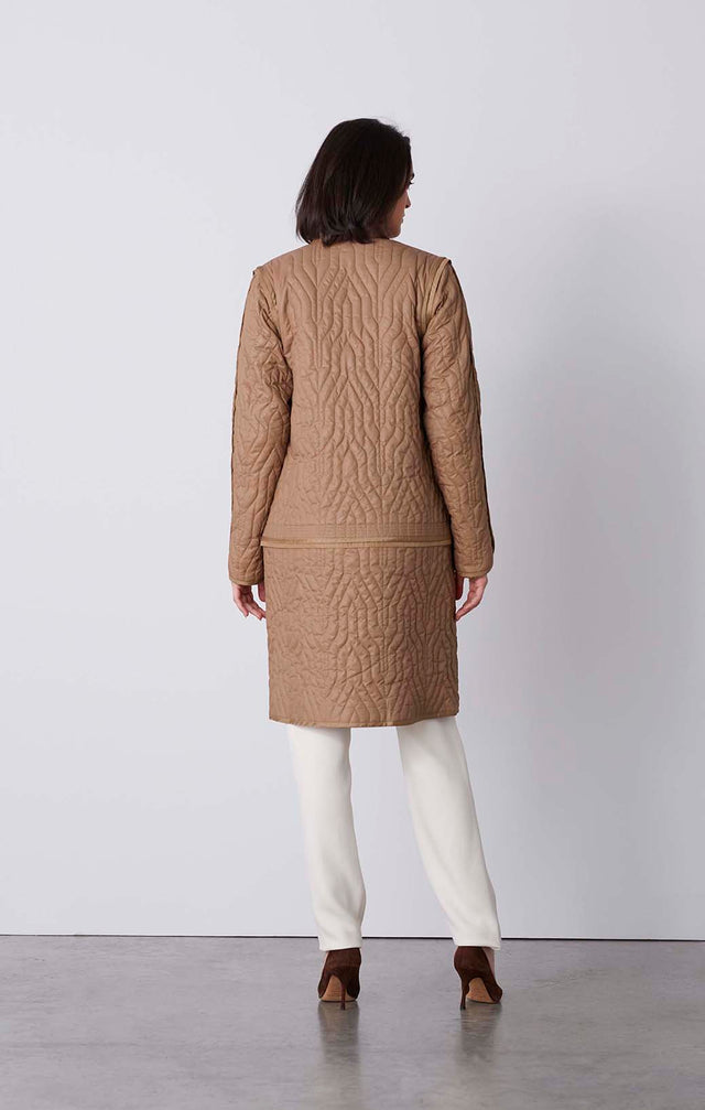 Simultaneous - One Quilted Jacket, Four Looks - On Model