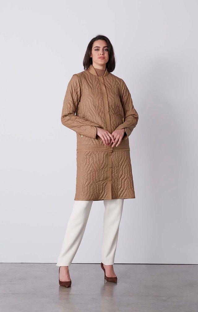 Simultaneous - One Quilted Jacket, Four Looks - On Model