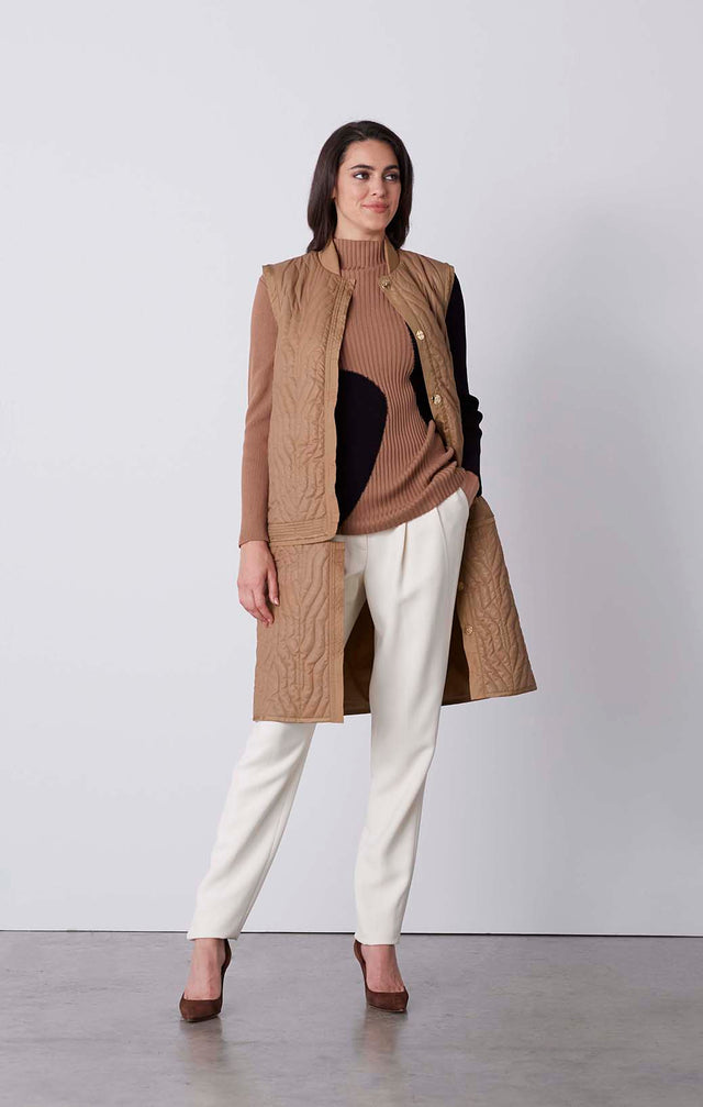 Simultaneous - One Quilted Jacket, Four Looks - On Model