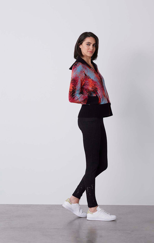 Sazerac - Knit Bomber Jacket - On Model