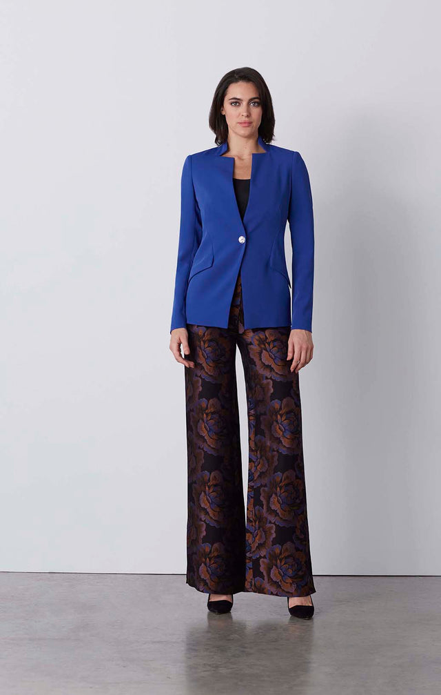 Stratosphere - Cutout Blazer In Japanese Crêpe - On Model