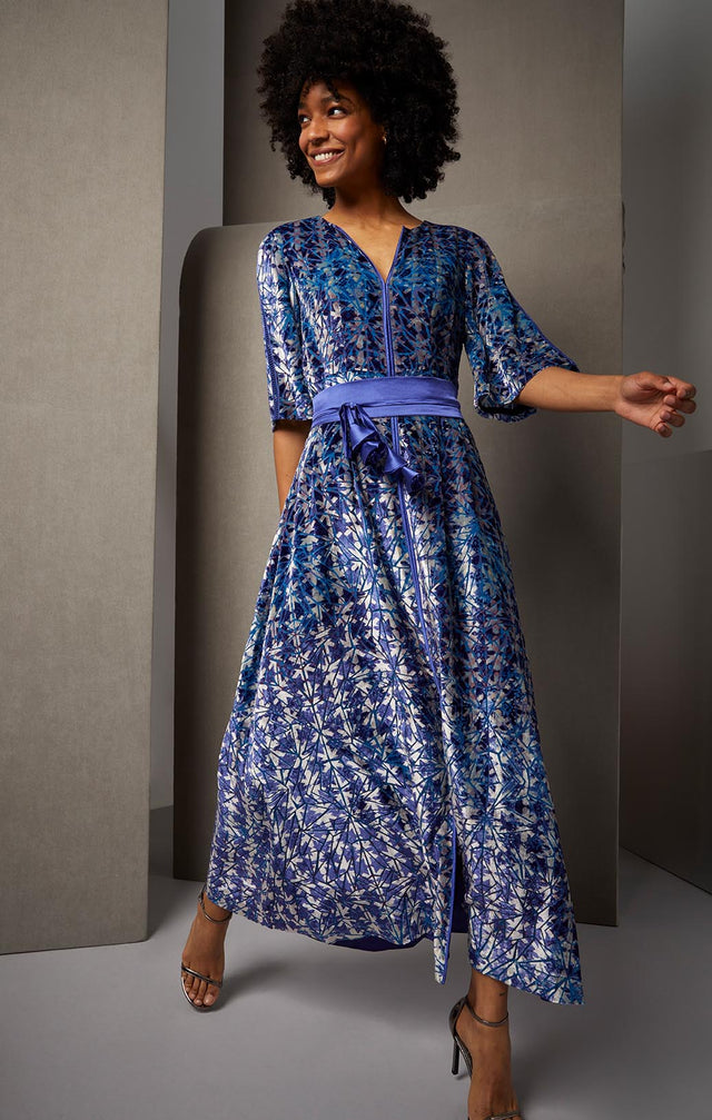 VREELAND-VELVET MAXI DRESS-1-DR-1919-ON MODEL