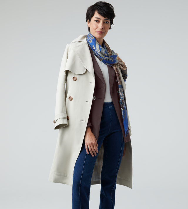 Lookbook image - model wearing Shrimpton jacket
