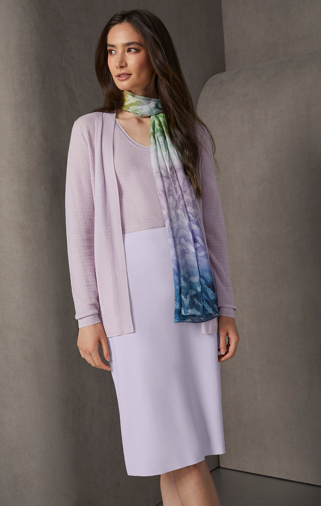 Dawning - Architectural Pencil Skirt - On Model, Look