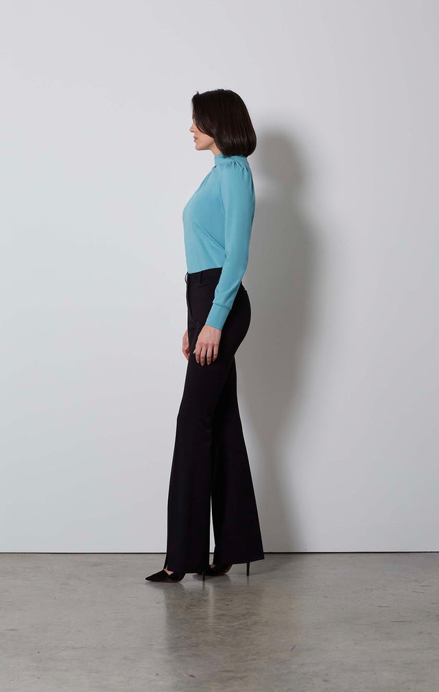 ARIANA-MOCK TURTLENECK TEE-1-TP-1907-ON MODEL