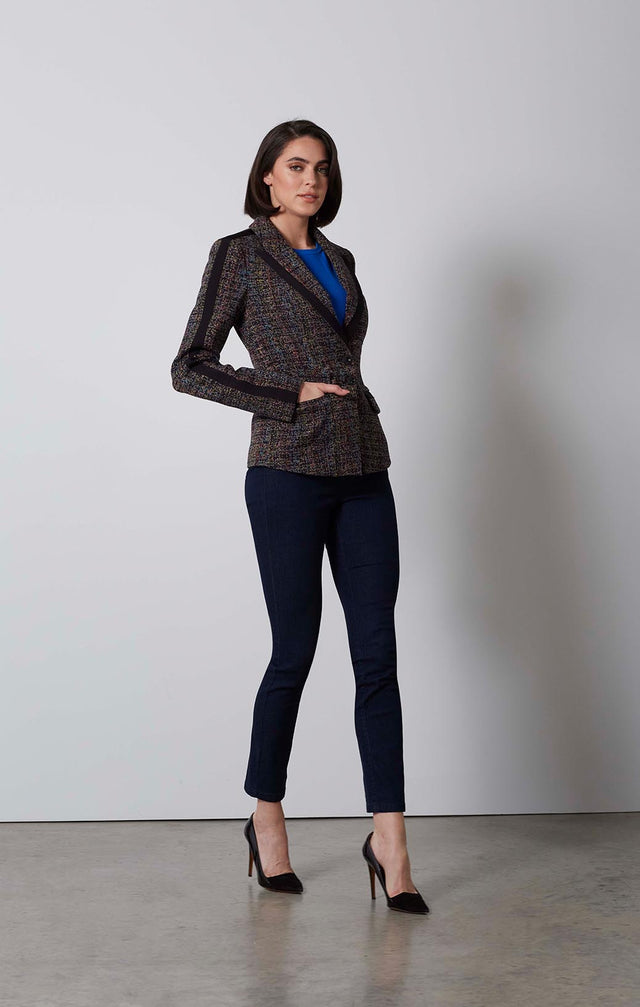 CITY LIGHTS-ITALIAN TWEED JACKET-5-JK-1811-ON MODEL