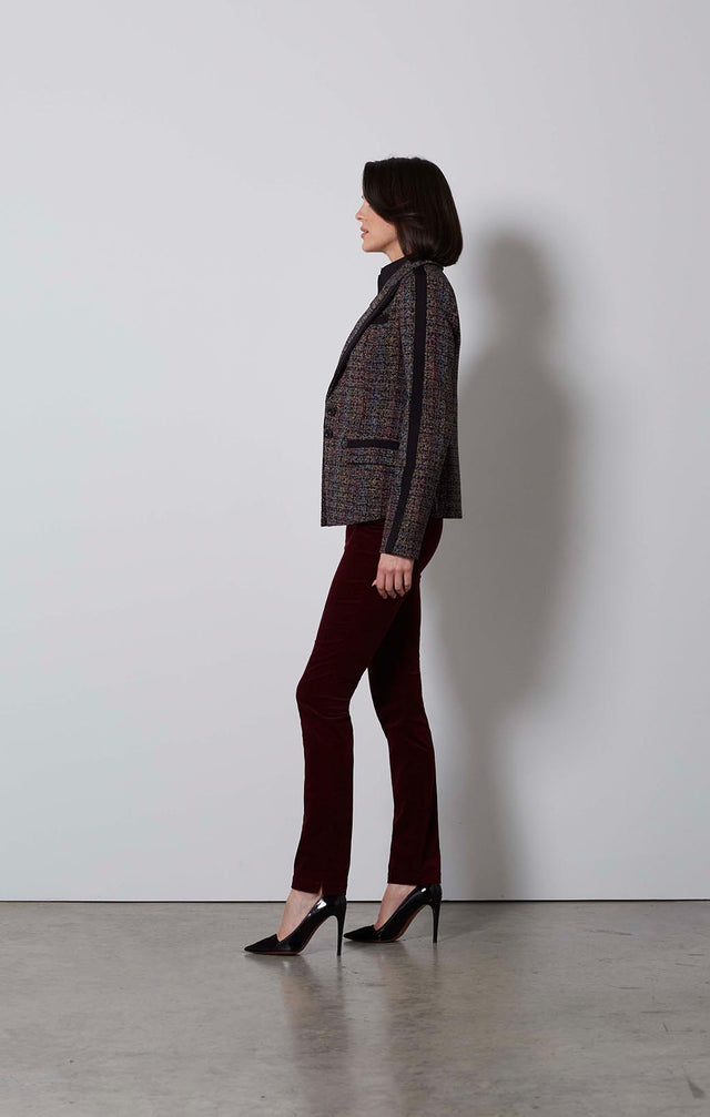CITY LIGHTS-ITALIAN TWEED JACKET-5-JK-1811-ON MODEL