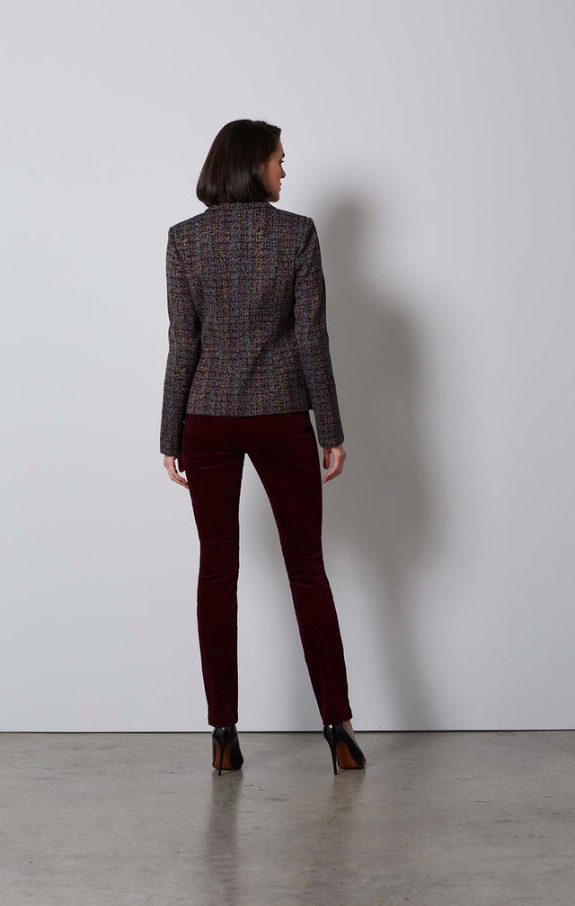CITY LIGHTS-ITALIAN TWEED JACKET-5-JK-1811-ON MODEL