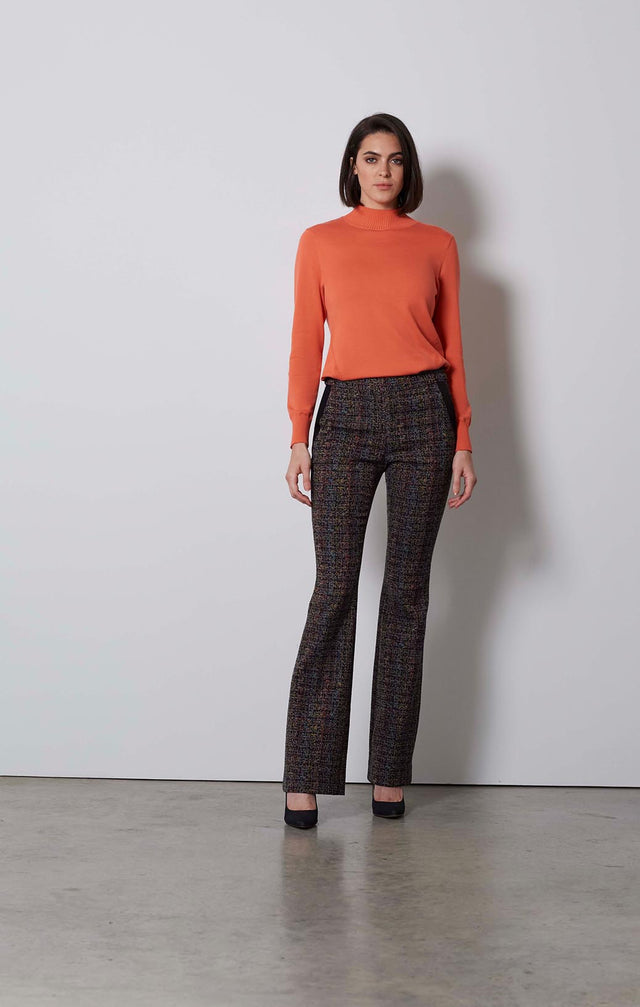 CITY LIGHTS-ITALIAN TWEED PANTS-5-PT-1812-ON MODEL