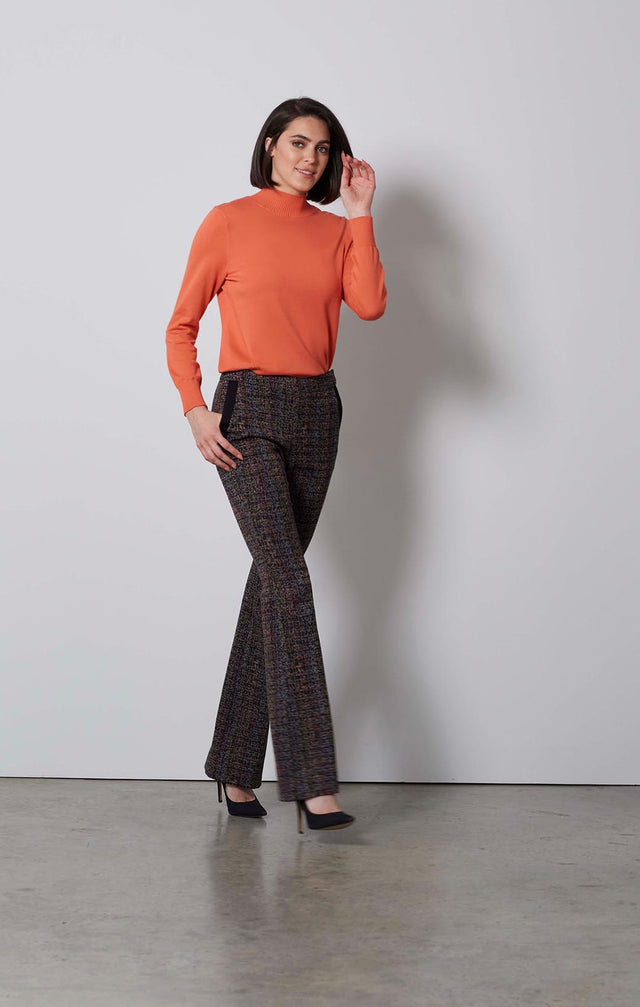 CITY LIGHTS-ITALIAN TWEED PANTS-5-PT-1812-ON MODEL