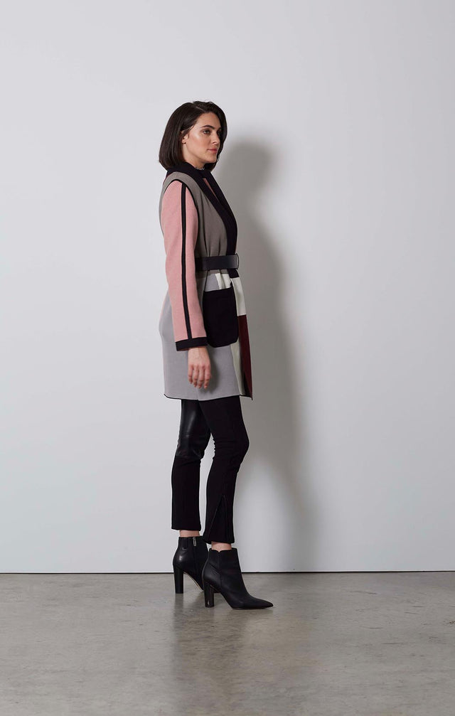 CUBISM-SILK-SOFTENED COLORBLOCK SWEATER VEST-5-KN-1778-ON MODEL