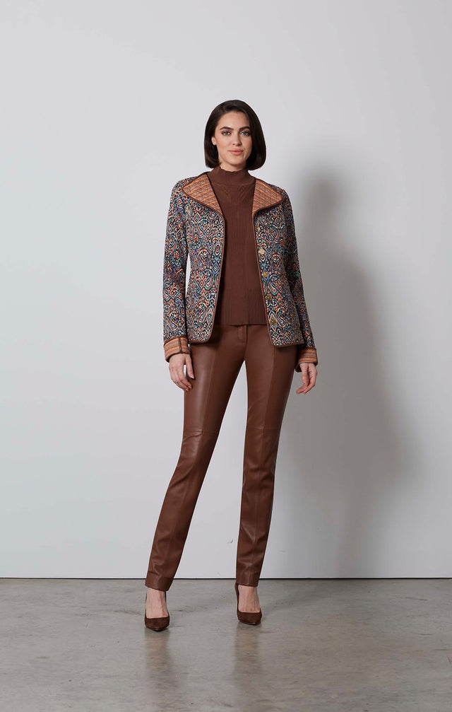 HEIRLOOM-REVERSIBLE PRINT BARN JACKET-1-JK-1770-ON MODEL