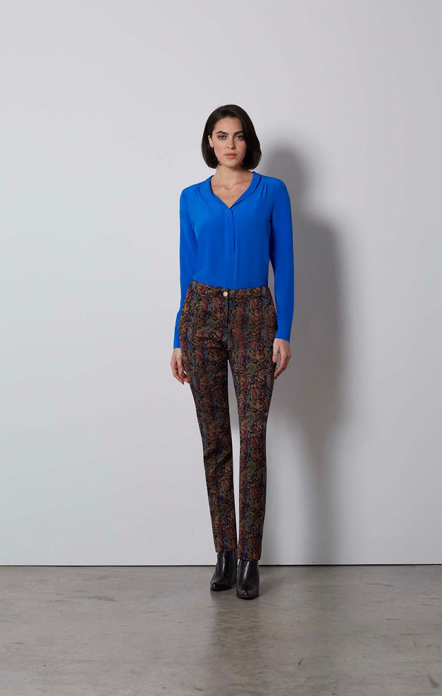 IMPERIAL-ITALIAN JACQUARD TROUSERS-1-PT-1918-ON MODEL