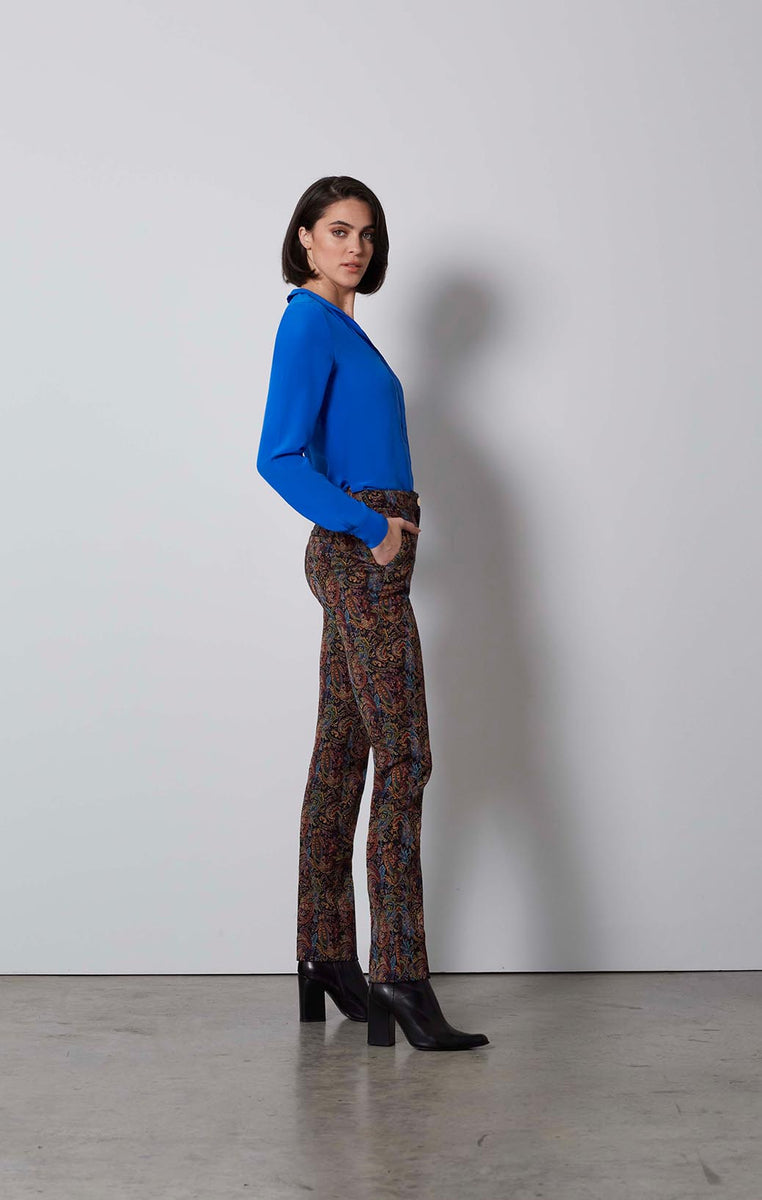 Buy IMPERIAL Italian Jacquard Trousers online - Carlisle Collection