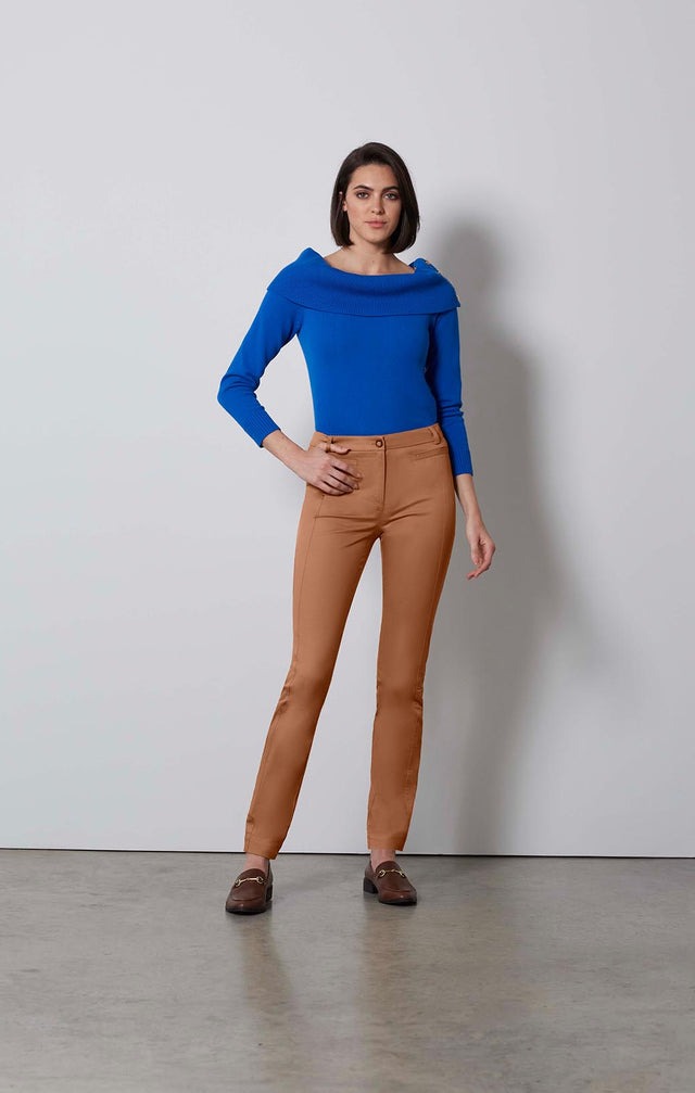 MADISON-STRETCH JAPANESE TWILL PANTS-1-PT-1688-ON MODEL