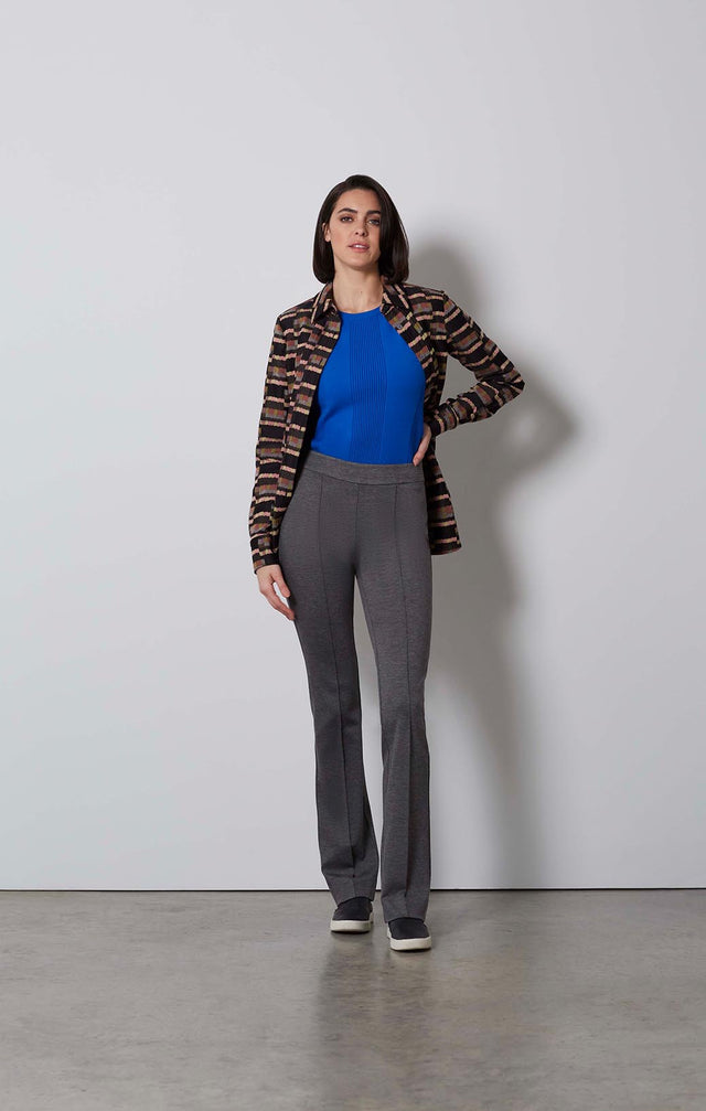MARCASITE-ITALIAN PONTE PANTS-5-PT-1789-ON MODEL
