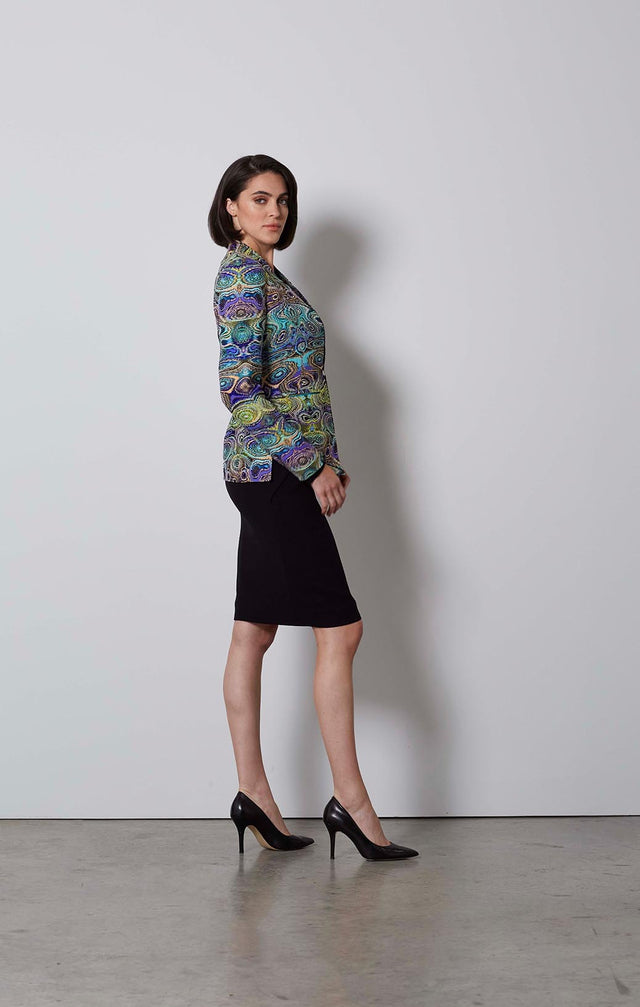 ORNAMENT-GEODE JACQUARD JACKET-1-JK-1648-ON MODEL