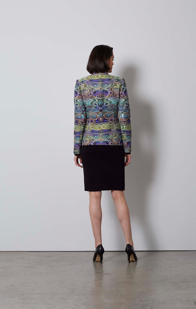 ORNAMENT-GEODE JACQUARD JACKET-1-JK-1648-ON MODEL