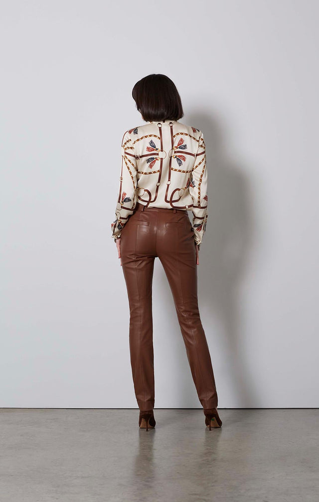TIRAMISU-LAMB LEATHER PANTS-1-PT-1700-ON MODEL
