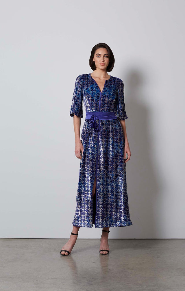 VREELAND-VELVET MAXI DRESS-1-DR-1919-ON MODEL