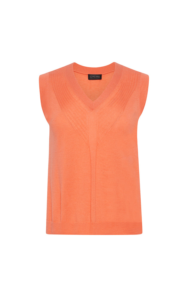 Delectable - Ribbed Cashmere Knit Shell