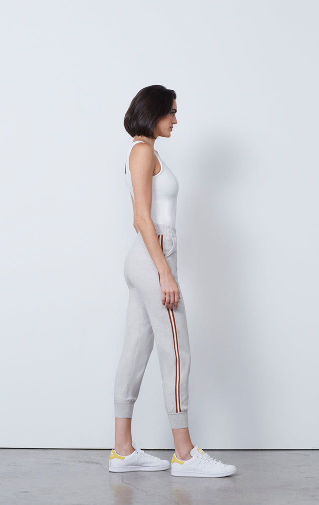 Aperitif - Pull-On Knit Jogger With Tipping - IMAGE