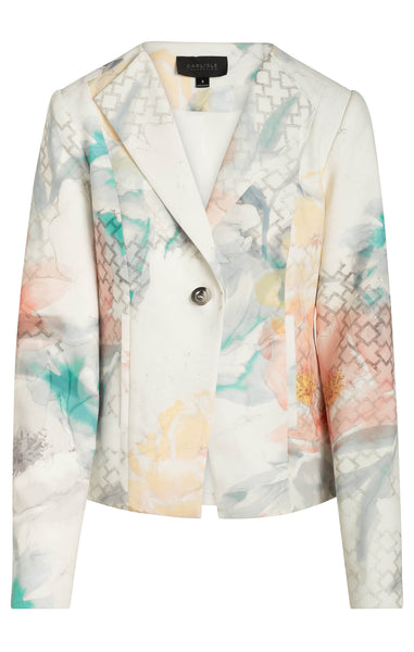 2024SS☆セオリー Tailor Crepe CL Tailor JKT Fabric-TAILOR CREPE | WOMEN（レディース）｜Theory 公式通販サイト