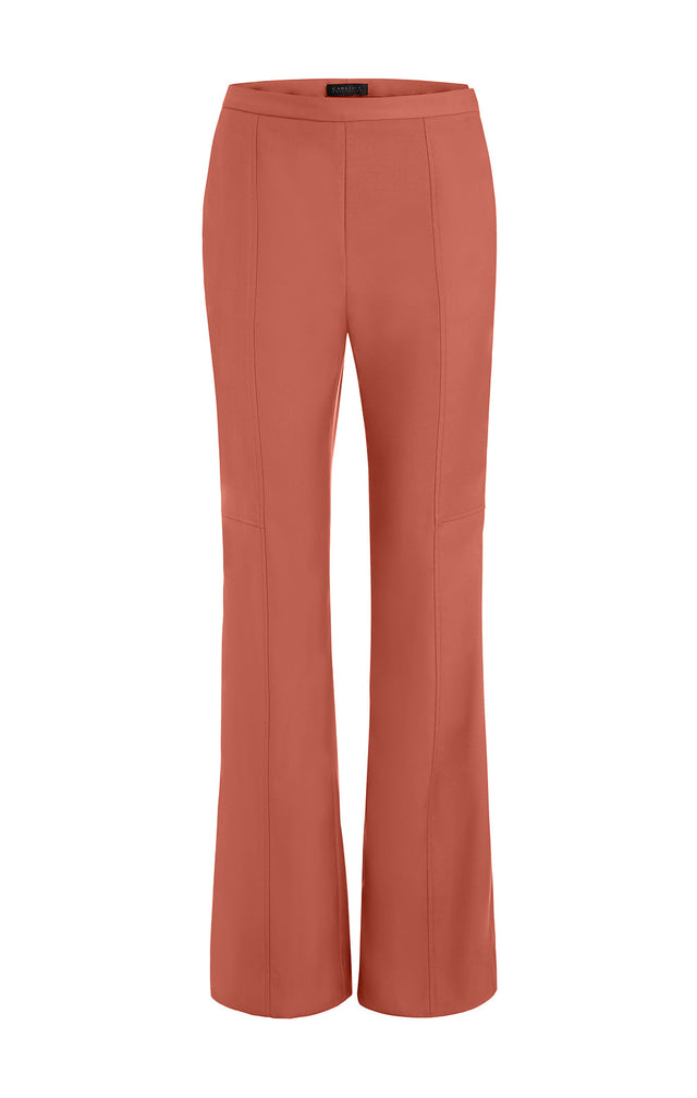 Patio - Airy Wide-Leg Twill Pants - Product Image