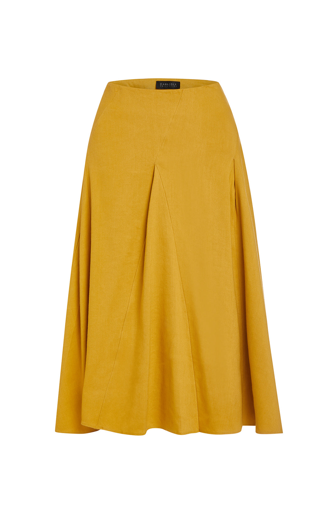 Goya - Italian Herringbone Stretch Jacquard Skirt - Product Image