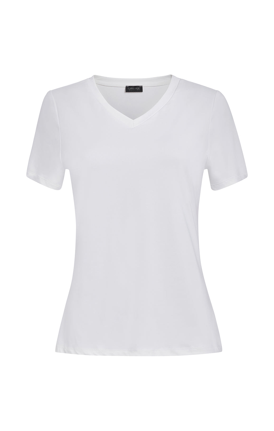 Balance-Wht - Organic Cotton Reversible Knit Top With Cami - Product Image