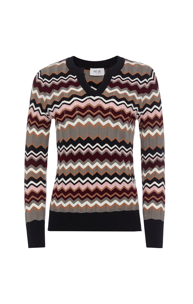 Wavelength - Silk-Softened Striped Sweater