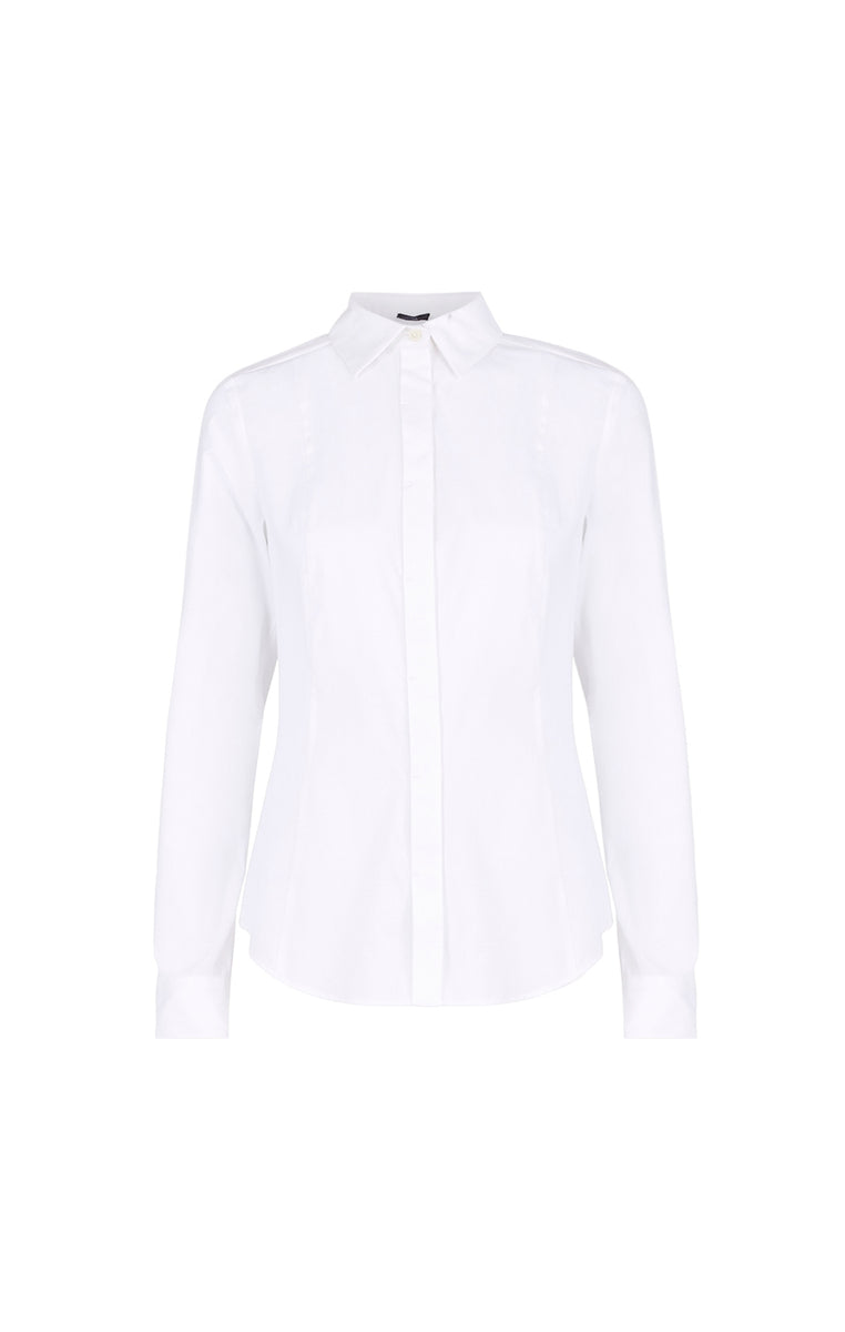 Buy Istanbul - Wht Italian Cotton Shirt online - Carlisle Collection