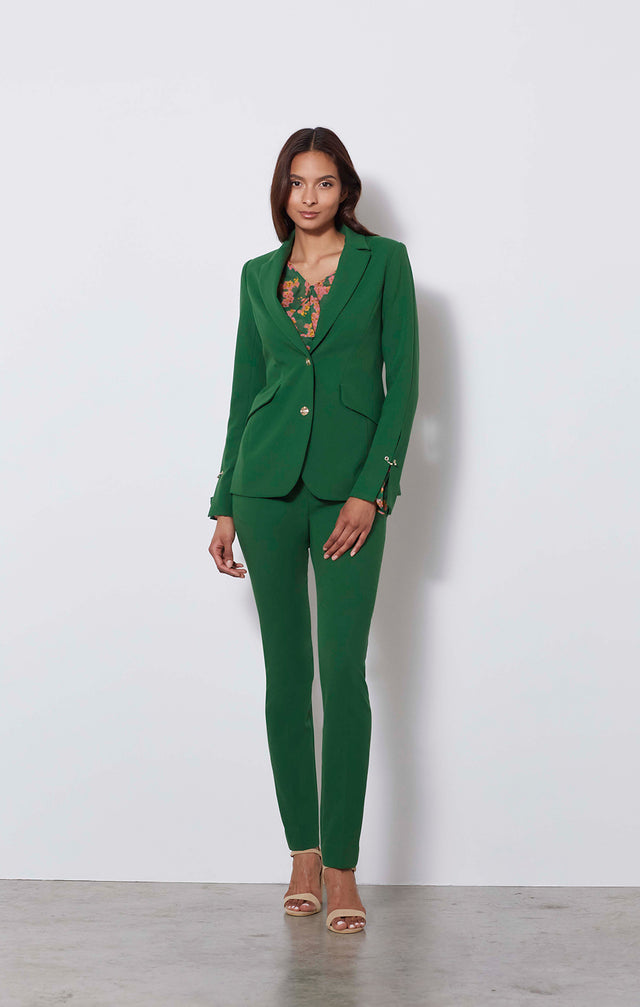 Monteverde - Stretch Double-weave Blazer - On Model