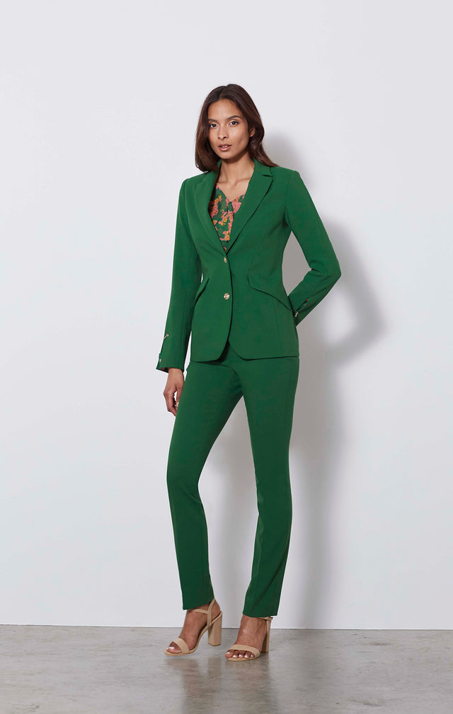 Monteverde - Stretch Double-weave Blazer - On Model