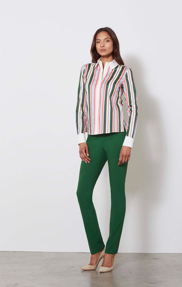Monteverde - Spring Green Trousers - On Model