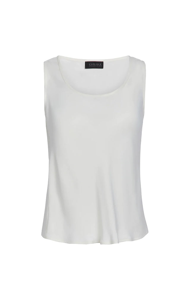 Marguerite - Satin Charmeuse Tank Blouse
