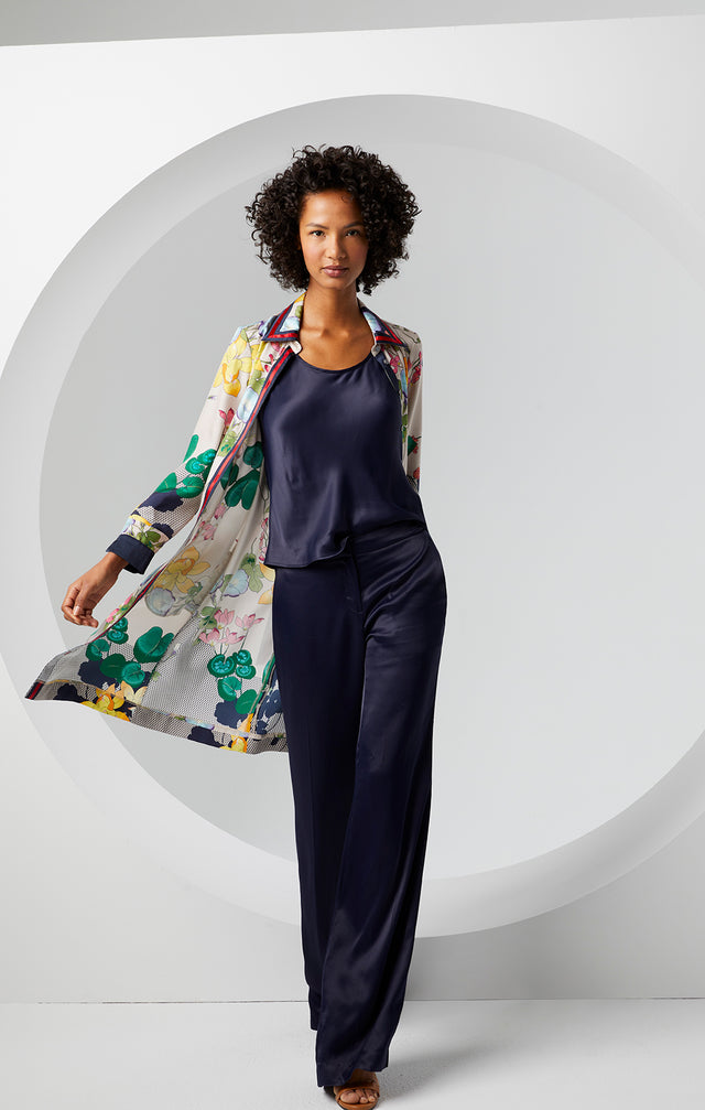 Chorine - Silky Wide-leg Pants - Lookbook