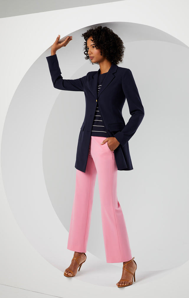 Diffusion - Ottoman-stripe Knit Shell - Lookbook