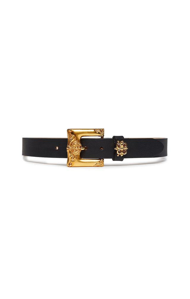Fragonard - Rococo Italian Leather Belt -  Product Image