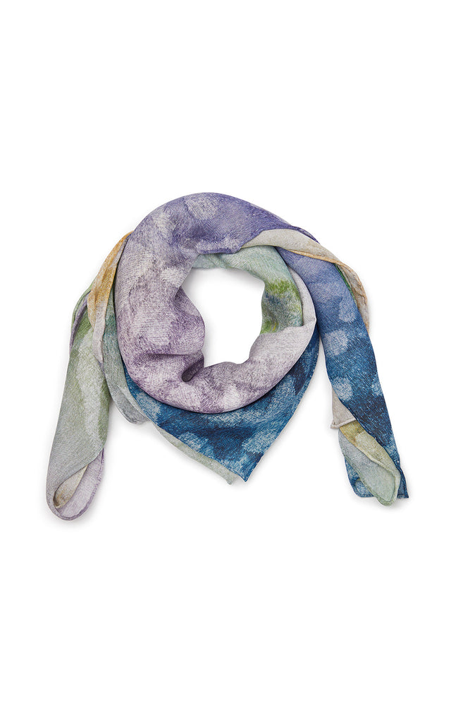 Specter - Ombré Scarf In Silk-Rich Voile -  Product Image