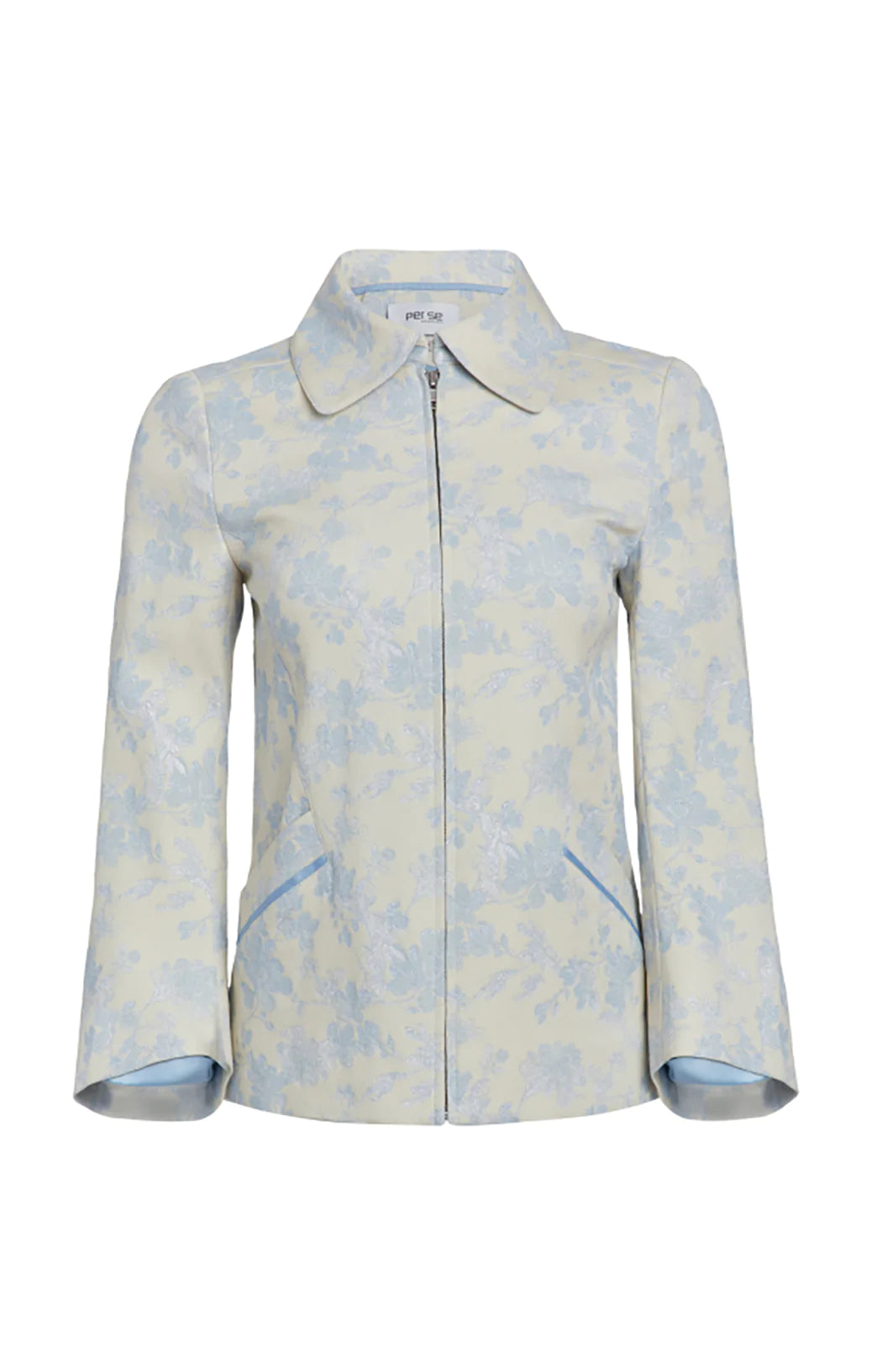 定期入れの Acka jacquard spring jacket テーラードジャケット