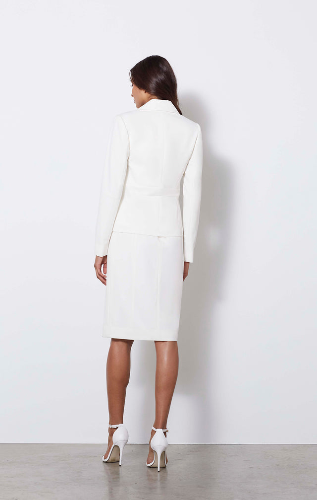 Ghost Orchid - Stretch Double-weave Jacket - On Model